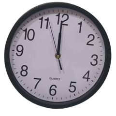 Reloj Pared Clásico Mediano Numeros Hogar - comprar online