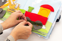 Libro sensorial de actividades Nro. 1 - comprar online