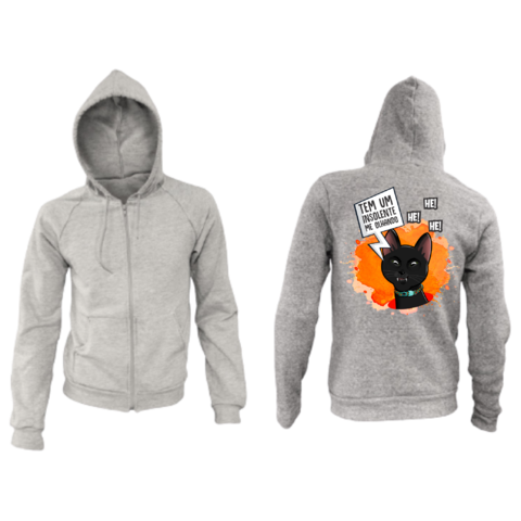 grey clemson moletom com capuz