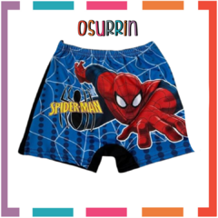 Zunga Traje de Baño Short Hombre Araña Spiderman - OSURRIN