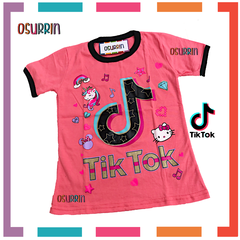 Remera Edición Especial TIK TOK algodón. T4 al 14. Unicornio / LOL / Emojo - comprar online