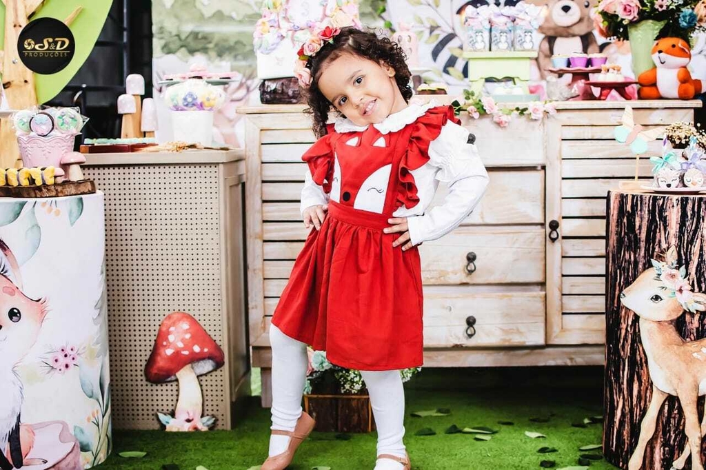 Romper jardineira macacão Moana baby bebê mêsversário aniversário