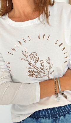 Remera Good things - 2 colores