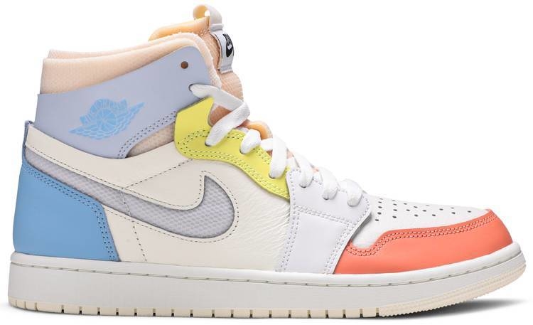 air jordan 1 zoom comfort grey blue