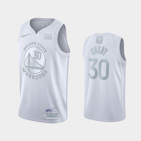 Regata NBA Nike Swingman - Golden State Warriors MVP White - Curry #30