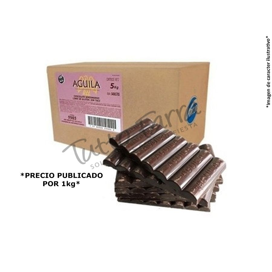 Chocolate aguila semiamargo 1 kg - Tutto Farra