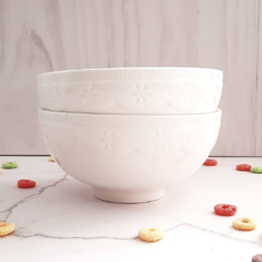 Bowl de cerámica Puntilla - MAGI Home & Deco