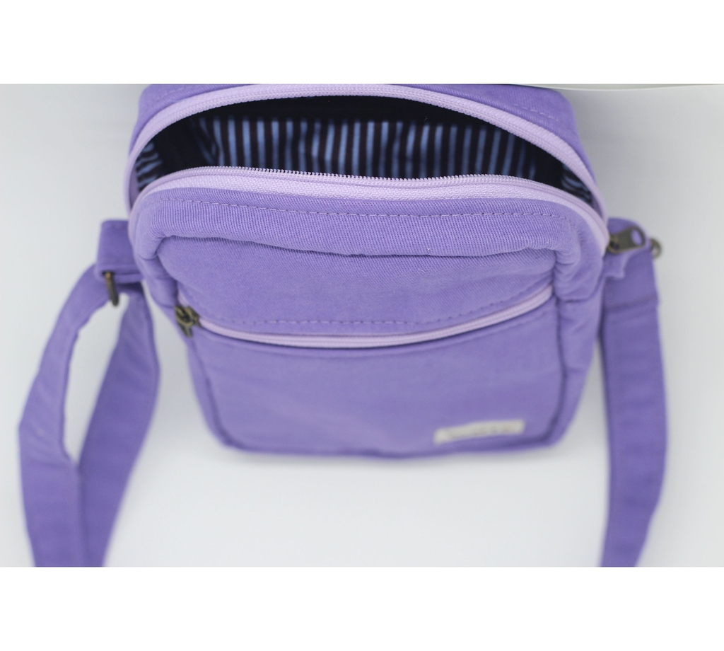 shoulder bolsa lilas