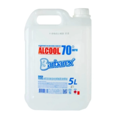 Alcool Liquido 70% Barbarex 5 Litros