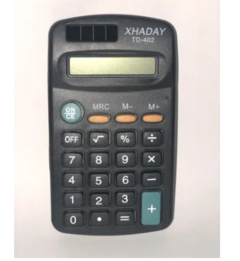 Calculadora De Bolso Td402 6x11 Cm 8 Dígitos Preta