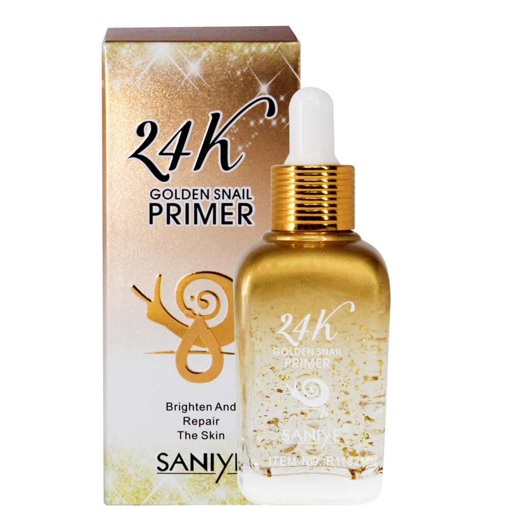 Primer PreBase 24K de SANIYE Lía Cosmetics