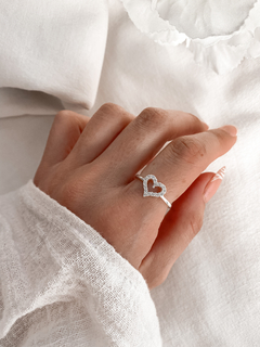 Anillo Heart II T.17