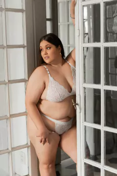 Conjunto argollita blanco - comprar online