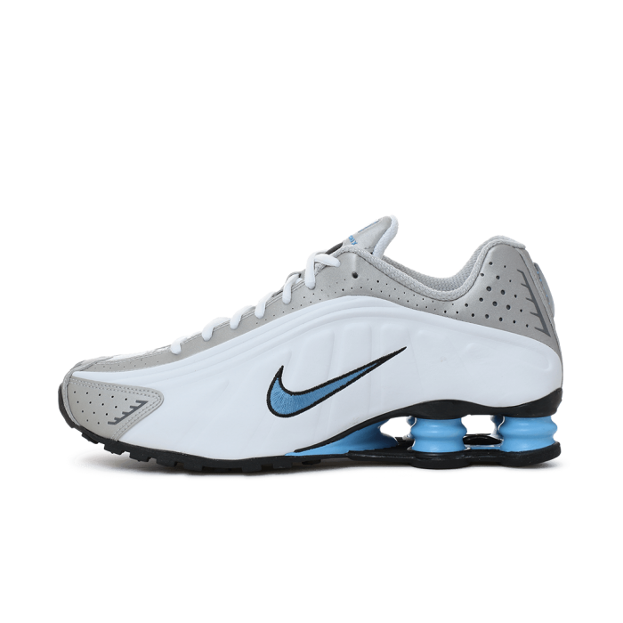 r4 nike branco e azul