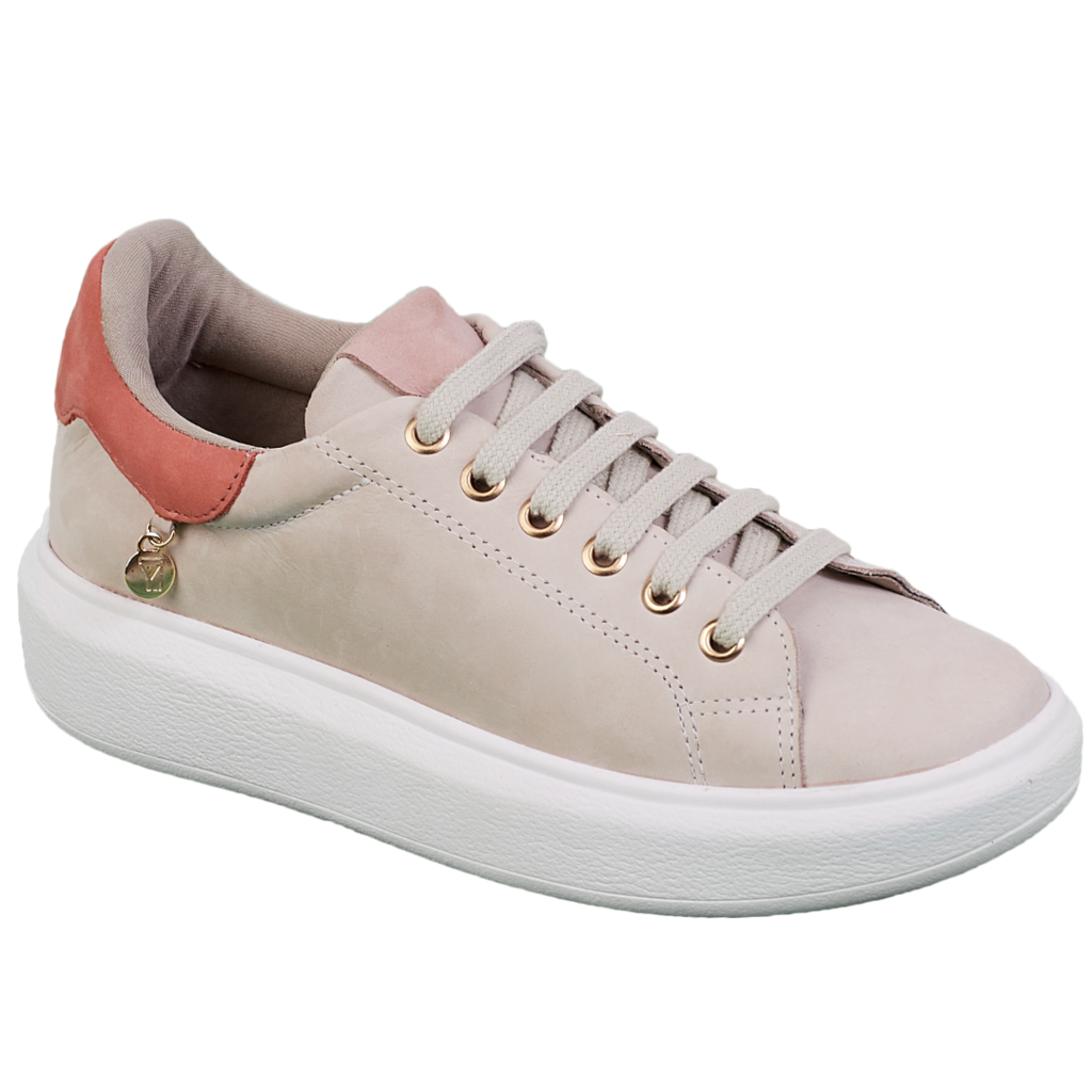 TÊNIS FEMININO VYS YA-07 NEVE/CORAL