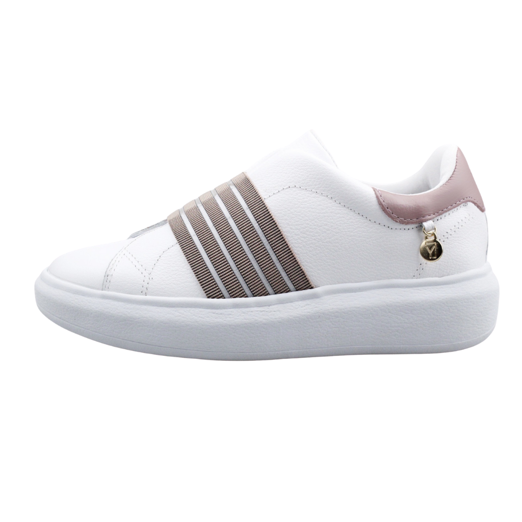 TÊNIS FEMININO VYS YA-08 BRANCO/ ROSÊ - comprar online