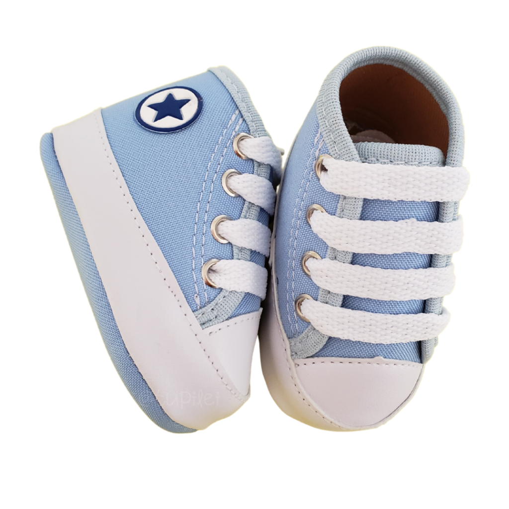 tenis all star azul bebe