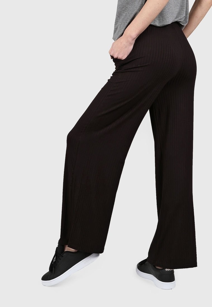 Pantalón Morley palazzo XL -negro- - Mía Shop