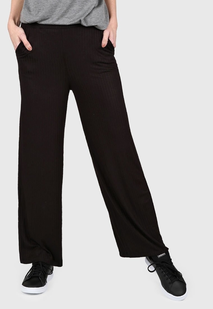 Pantalón Morley palazzo XL -negro- - Mía Shop