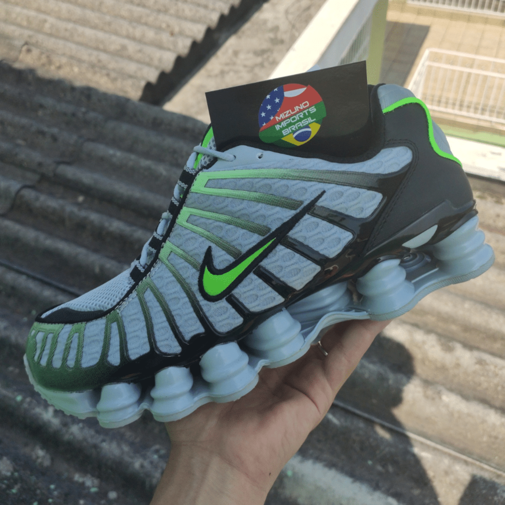 Nike Shox TL 12 molas Verde - MiB Imports Brasil