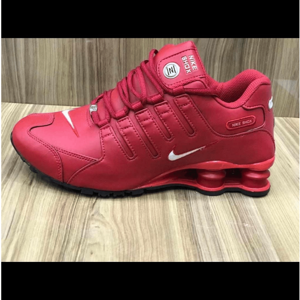 Nike Shox Nz 4 molas Vermelho - MiB Imports Brasil