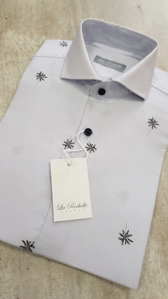 Camisa estampada (S146) 100% algodon