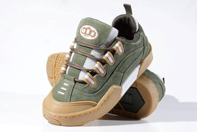 Tênis Qix Hexagon Verde Militar/Natural
