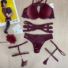 Conjunto Sexy Veludo - loja online