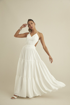 Vestido Nanda Branco - comprar online