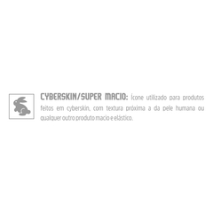 Pênis Realístico em Cyberskin 15x4,5cm Pele Clara - Sexy Fantasy na internet