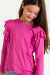 Remera de modal con volados Carmela - comprar online