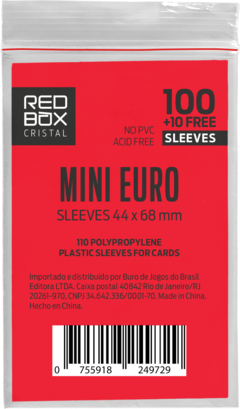 Sleeve Cristal: MINI-EURO 44x68mm