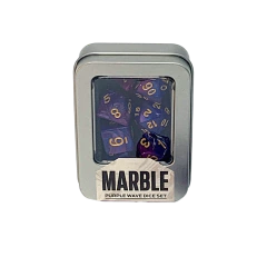 Kit de Dados: Marble - Purple Wave