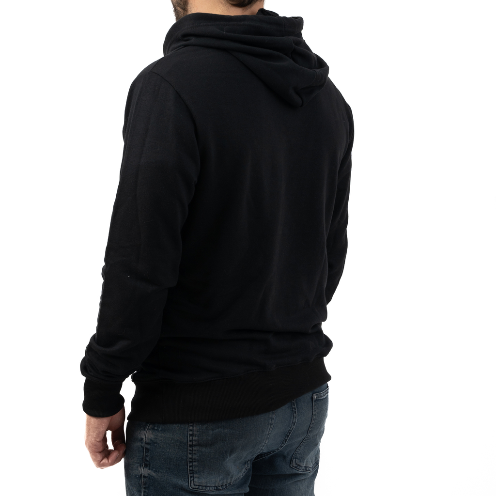 Converse Essntials Pullover Hoodie Negro | platanitos.com