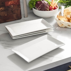Plato Rectangular Ceramica x 12 25x15