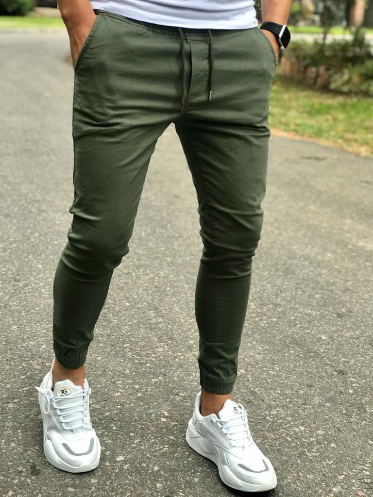 Jogger verde Clearance