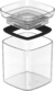 Organizador Hermético Retangular 0,150ml - Poliestireno - 4 potes - comprar online