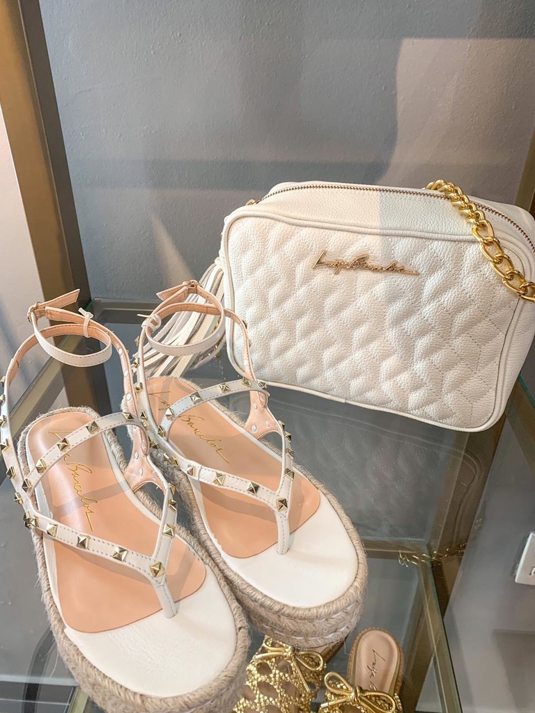 Papete Luiza Barcelos Branca - Clara Fontenelle