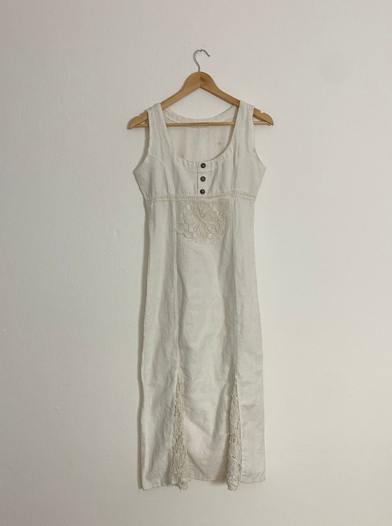 Vestido Longo Margot Branco CARMIM - PP