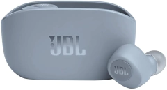 Auricular JBL Vibe 100TWS Bluetooth con microfono azul en internet