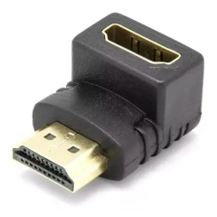 Adaptador HDMI M a HDMI H codo 90º - comprar online