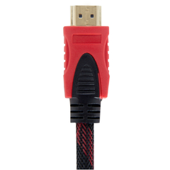 Cable HDMI 5,0m mallado V2,0 4k Ultra HD negro en bolsa en internet