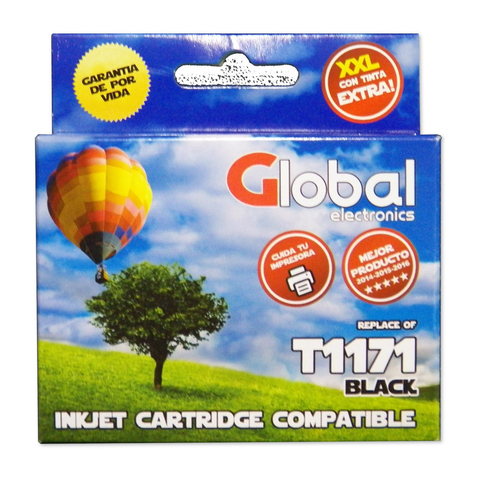 Cartucho de Tinta compatible Epson T117 T1171 Black 15 Mls