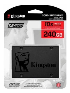 SSD interno Kingston 240GB A400 SA400S37/240G