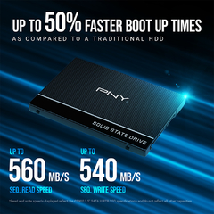 SSD interno PNY 120gb ssd7cs900-120-rb - tienda online