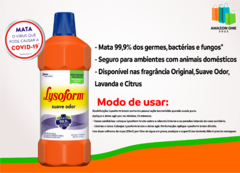 Desinfetante Lysoform Citrus 1 Litro - comprar online