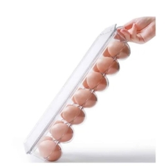 Organizador de Ovos Cristal Diamond 37,5x11,5x7,5cm - Paramount (Para até 14 ovos) - comprar online