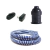 KIT VELADOR // TECLA + ENCHUFE + PORTALAMPARAS + CABLE TEXTIL TRAMADO