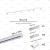 PACK // RIEL 2 MT BLANCO + CABEZALES ALUMINIO COCO + CONECTOR + ADAPTADORES *** SIN LAMPARAS ***