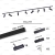 PACK // RIEL 3 MTS NEGRO + CABEZALES CHAPA LARGOS + CONECTOR + ADAPTADORES + DICROLED - comprar online